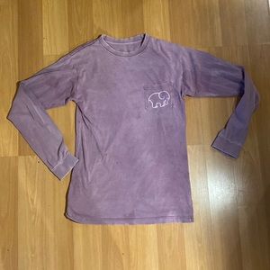 purple long sleeve ivory ella